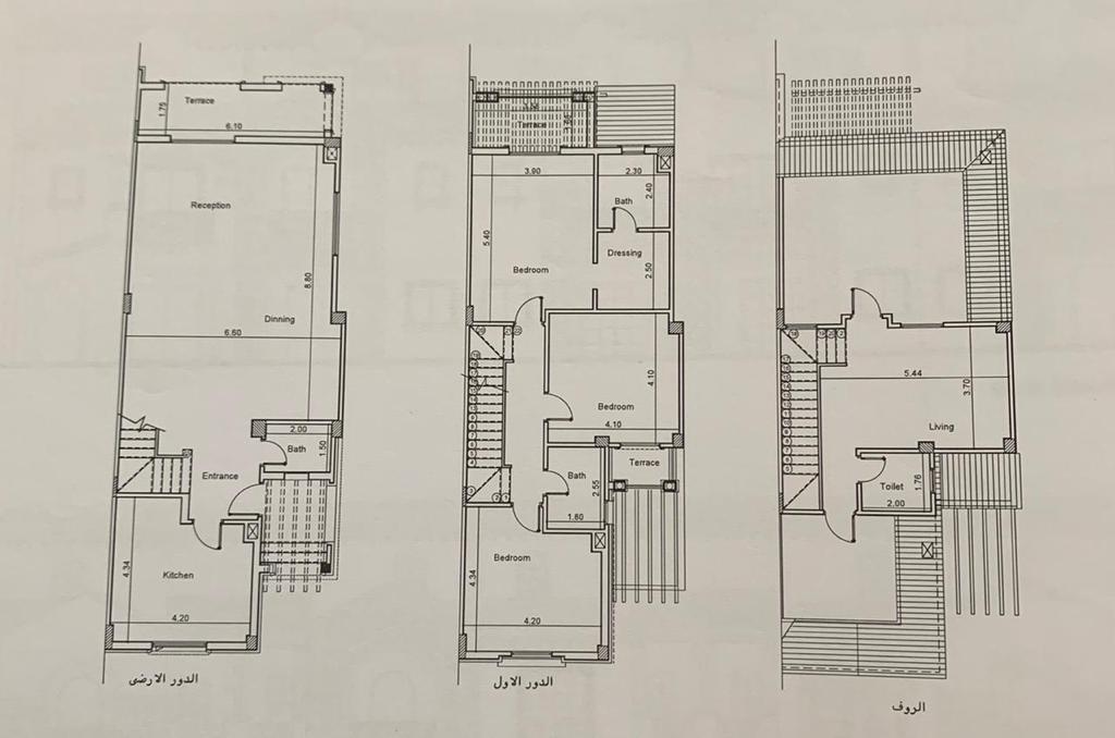 Floor plan for villa at Divina Gardens