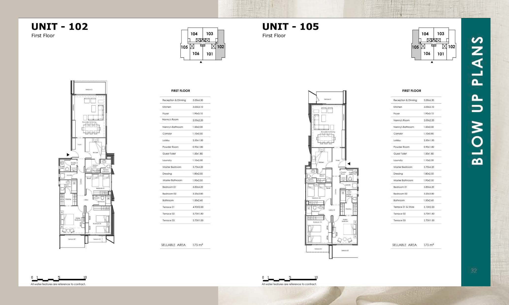 Floor plan for apartment at 31 West