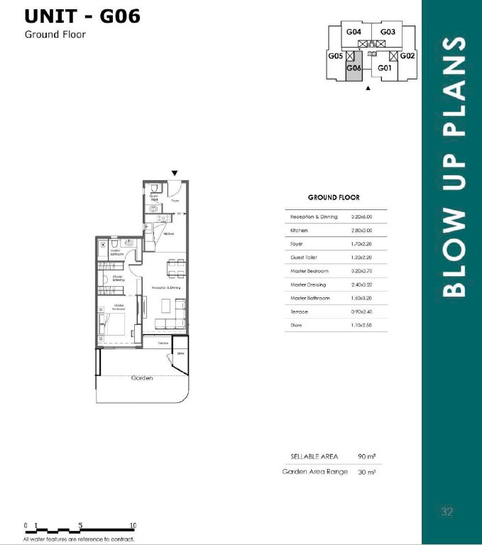 Floor plan for apartment at 31 West