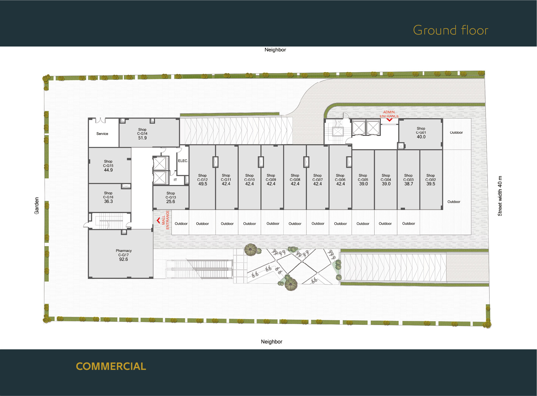 Floor plan for  at Dorado