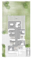 Floor plan for chalet at Jefaira