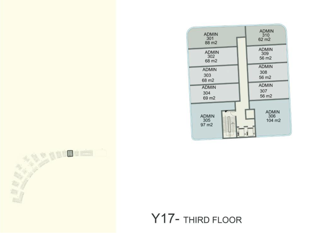 Floor plan for  at Yellow Residence