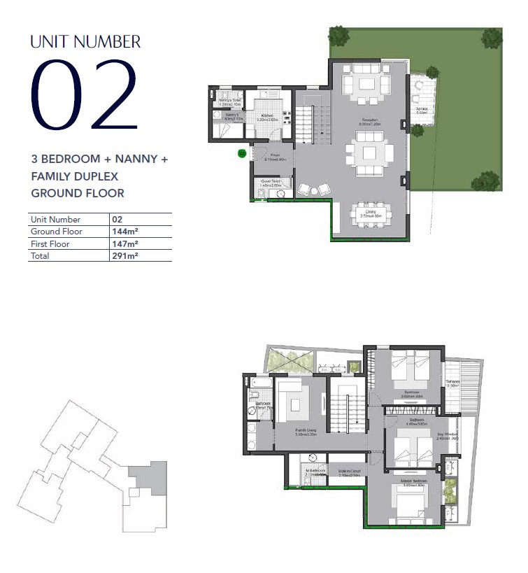 Floor plan for apartment at V Residences By Villette