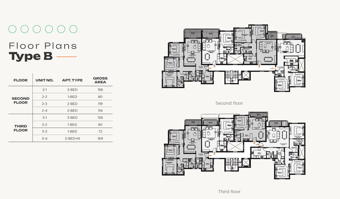 Floor plan for apartment at O West Orascom