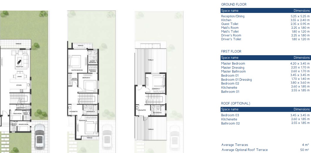 Floor plan for  at Jefaira