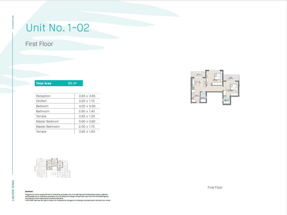 Floor plan for chalet at Hyde Park North - Seashore