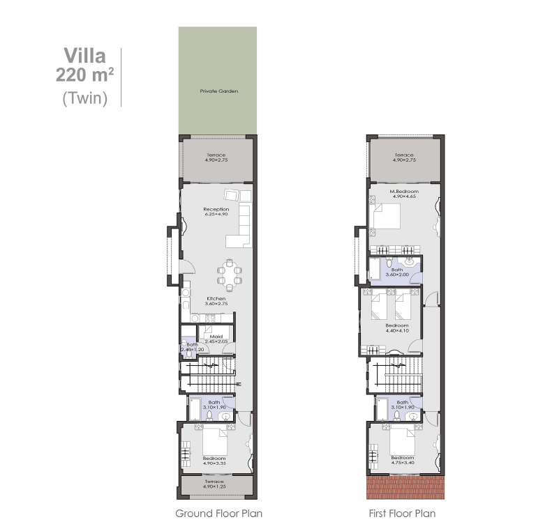 Floor plan for  at La Vista Bay East