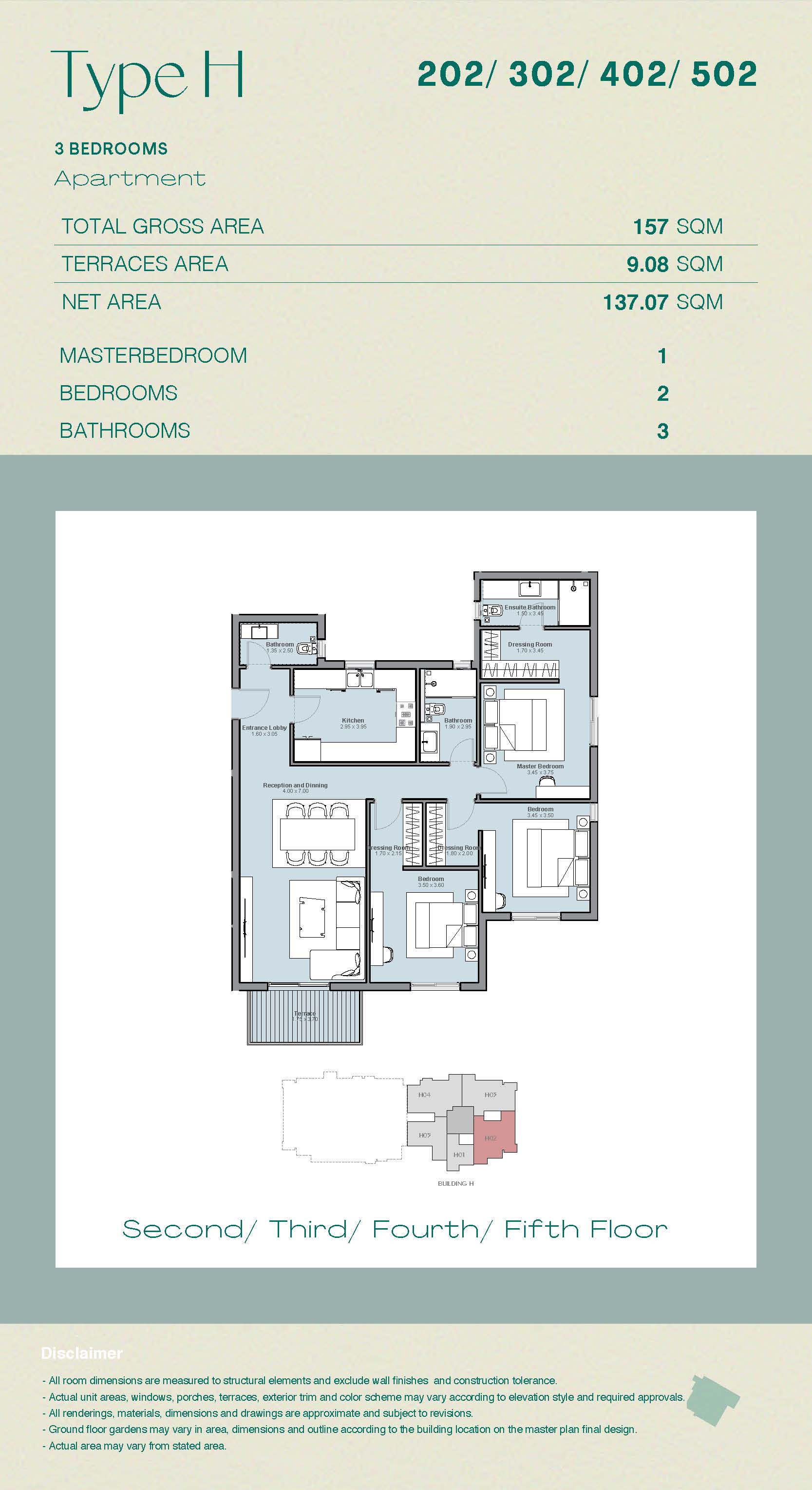 Floor plan for apartment at Ashgar City