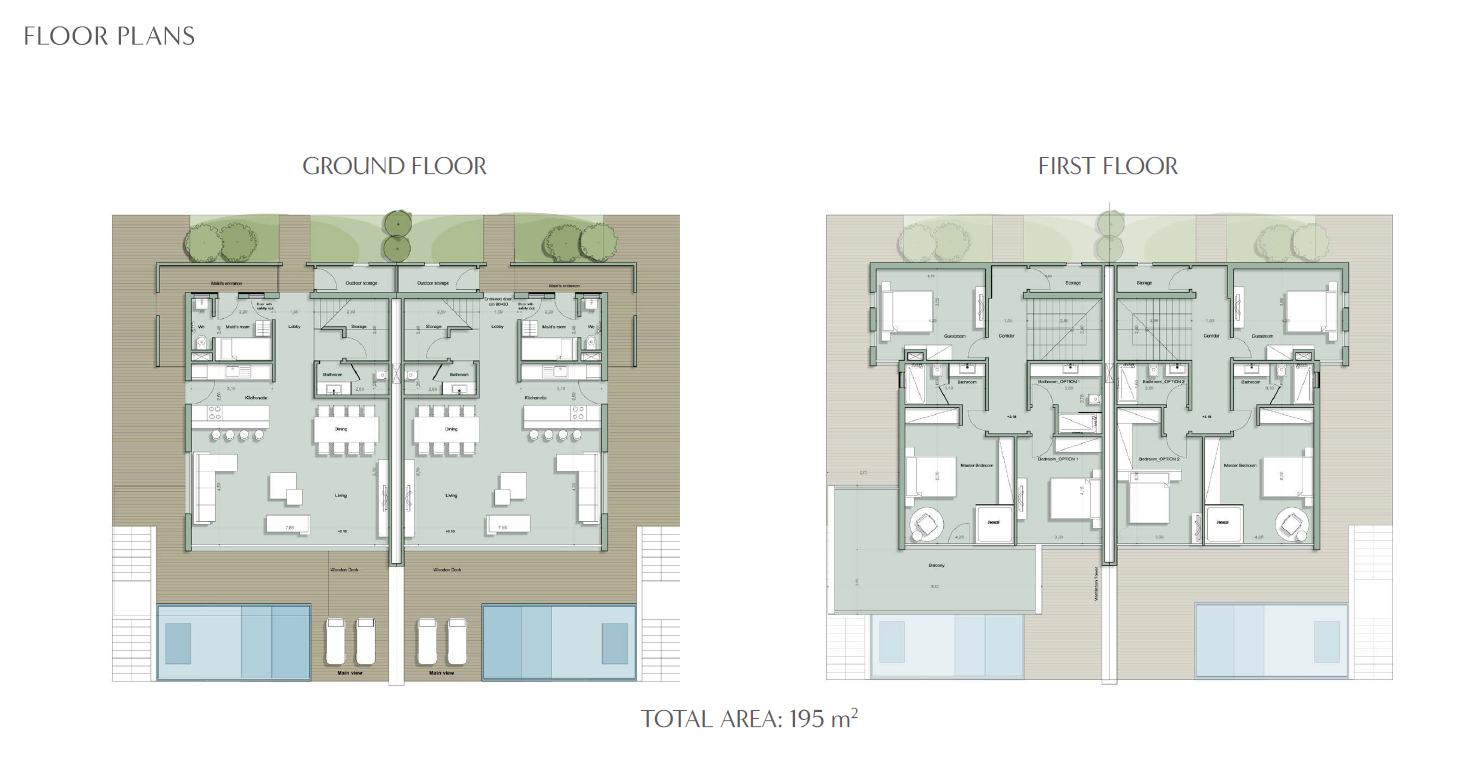 Floor plan for  at Il Monte Galala