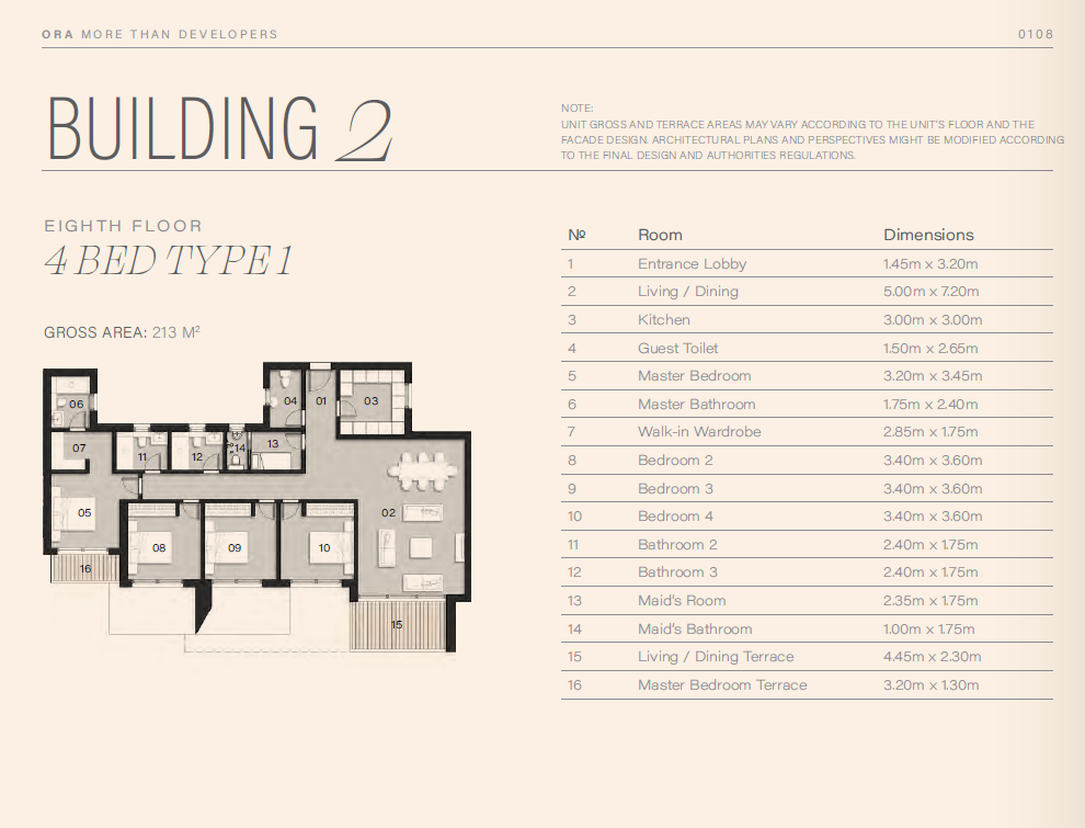 Floor plan for chalet at ZED