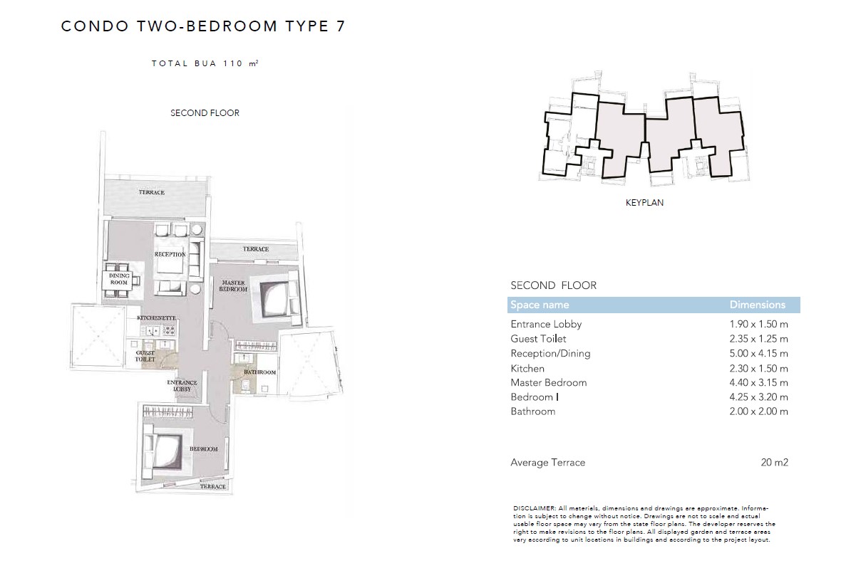 Floor plan for chalet at Jefaira