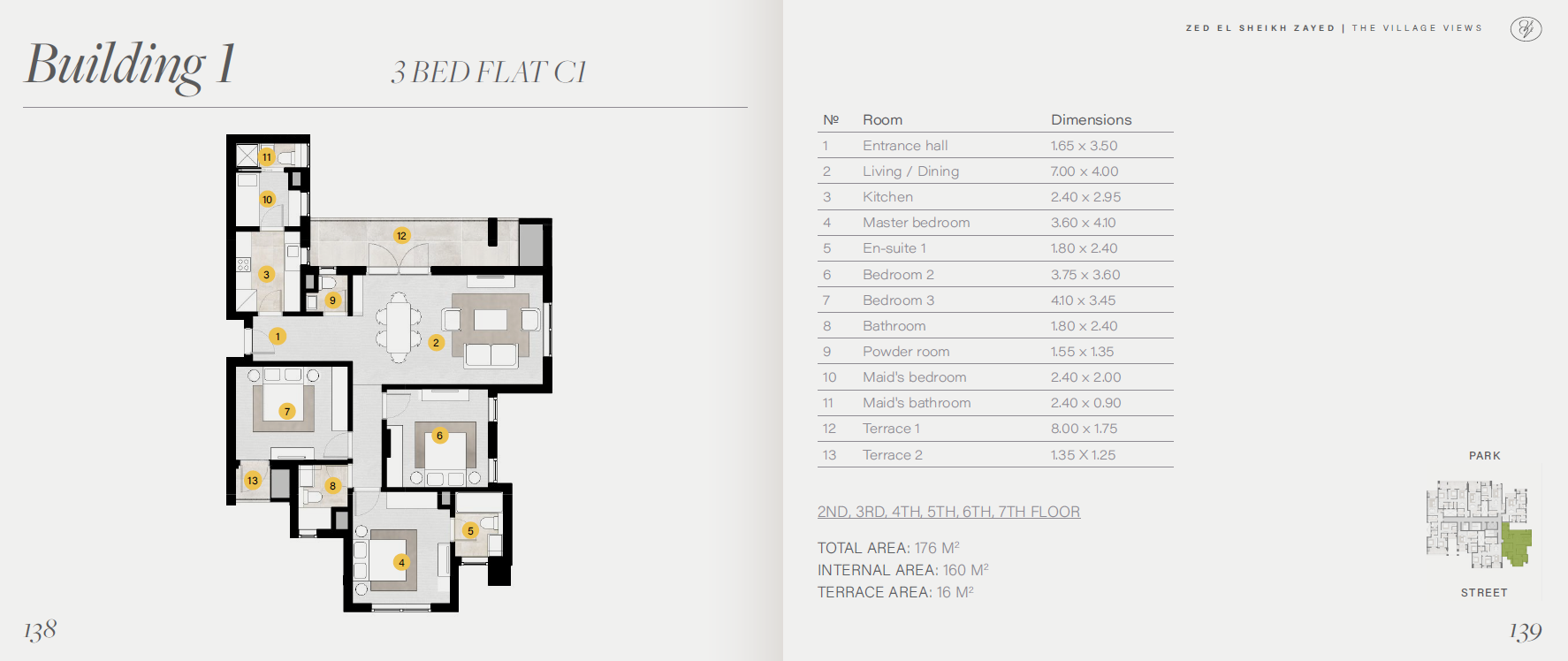 Floor plan for apartment at ZED