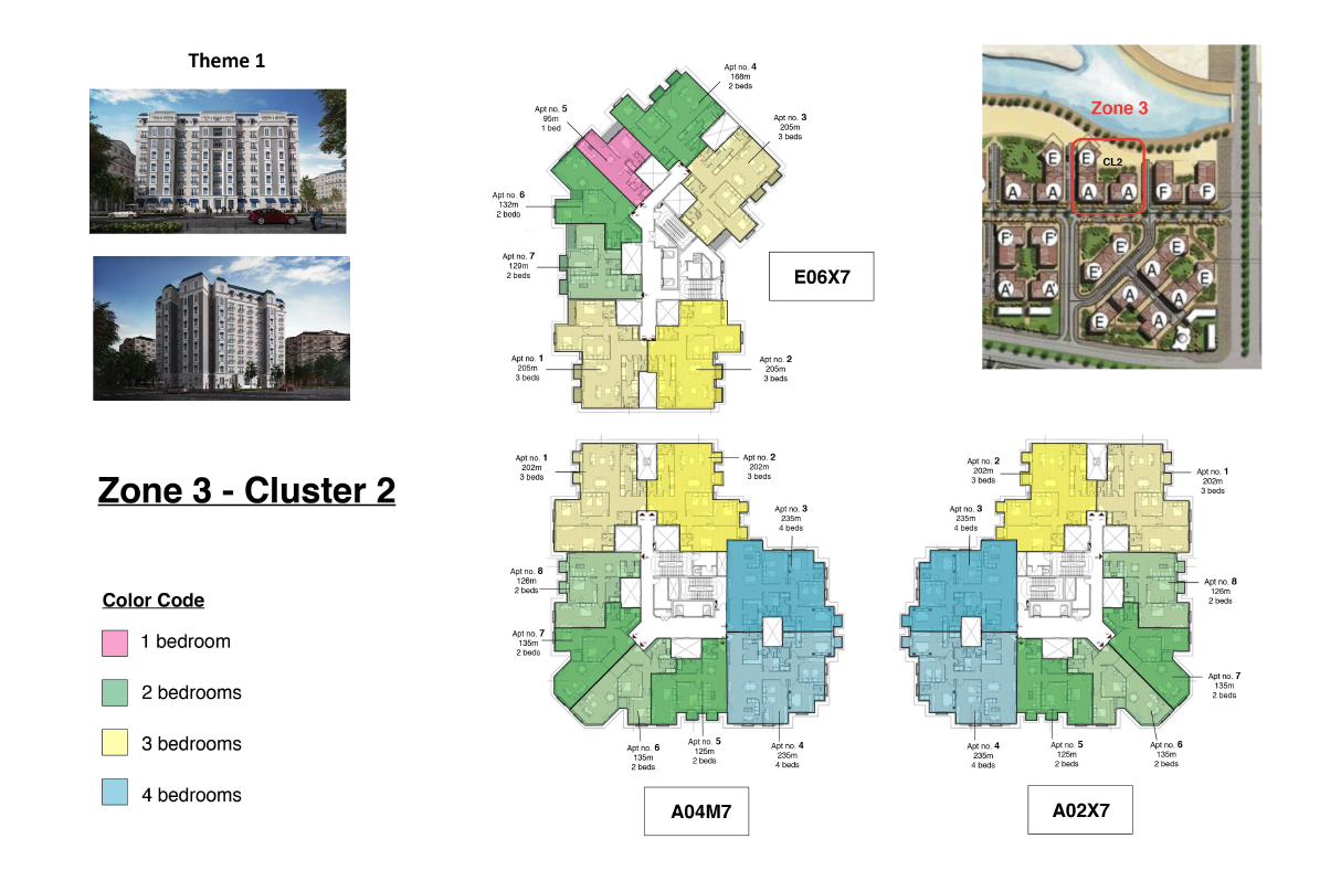 Floor plan for apartment at Il Latini SED