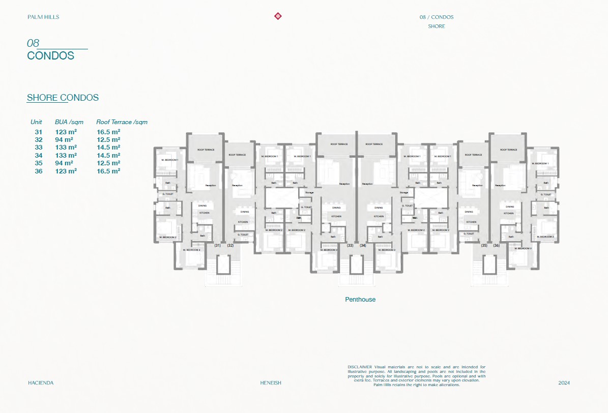 Floor plan for chalet at Hacienda Heneish