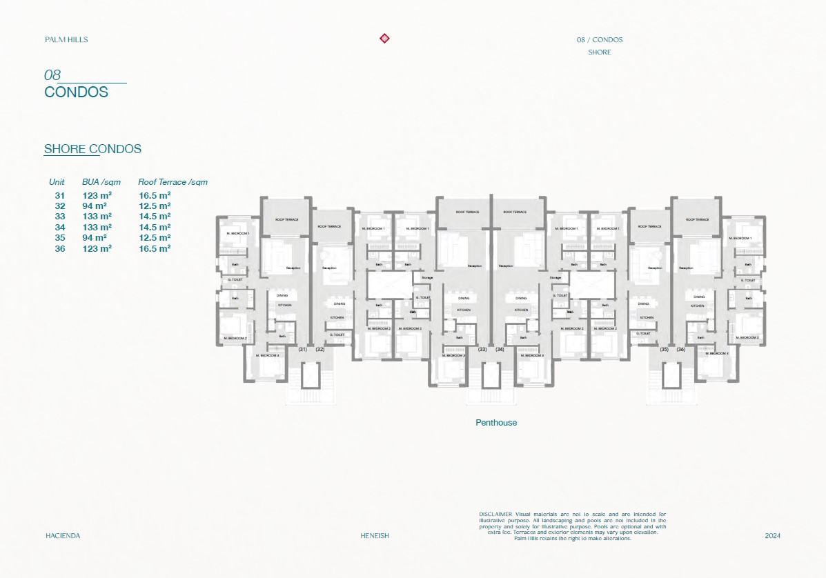 Floor plan for chalet at Hacienda Heneish