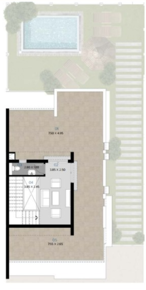 Floor plan for  at Mazarine