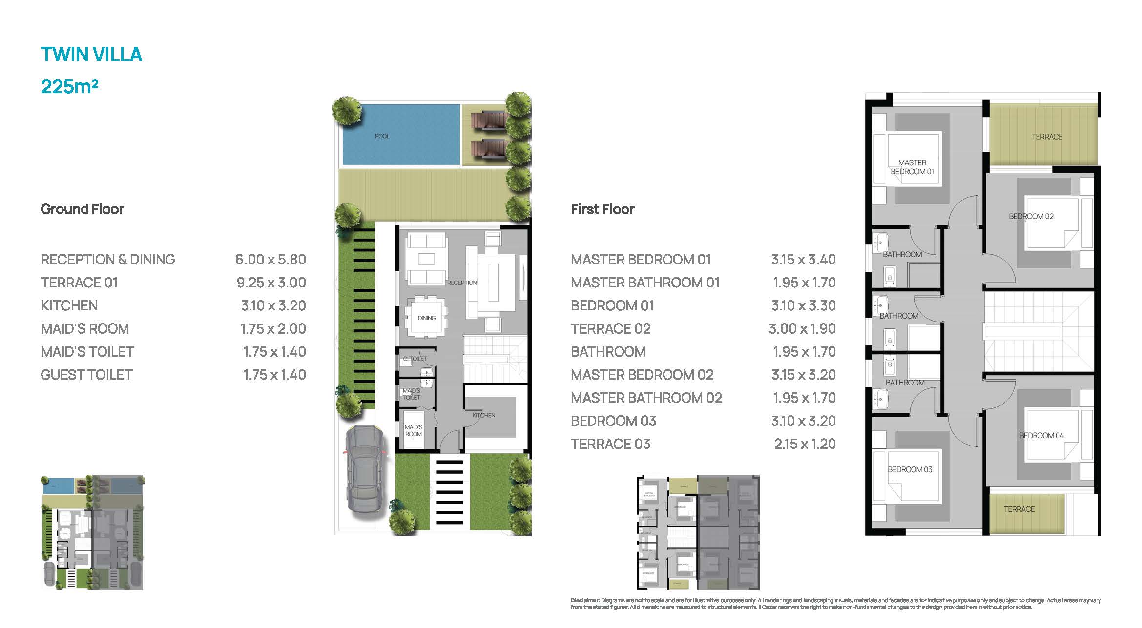 Floor plan for  at Safia - Ras El Hekma