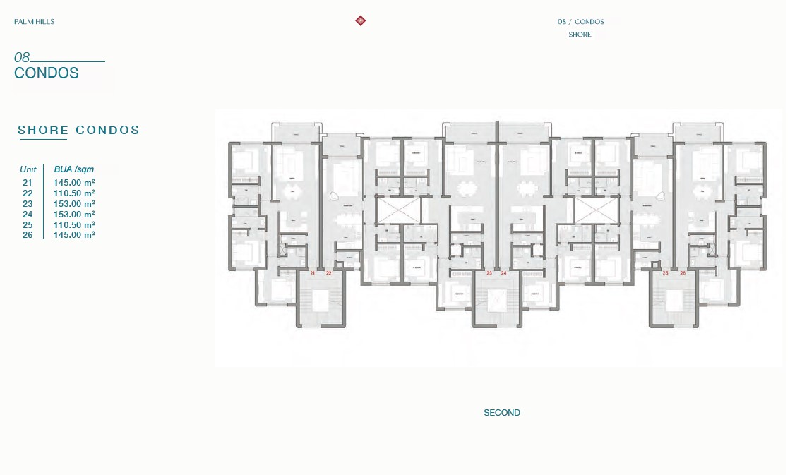Floor plan for chalet at Hacienda Heneish