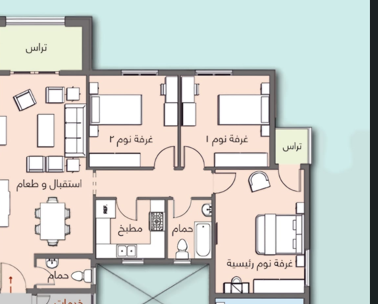 Floor plan for apartment at Celia