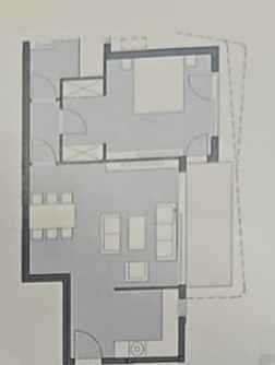 Floor plan for apartment at Badya