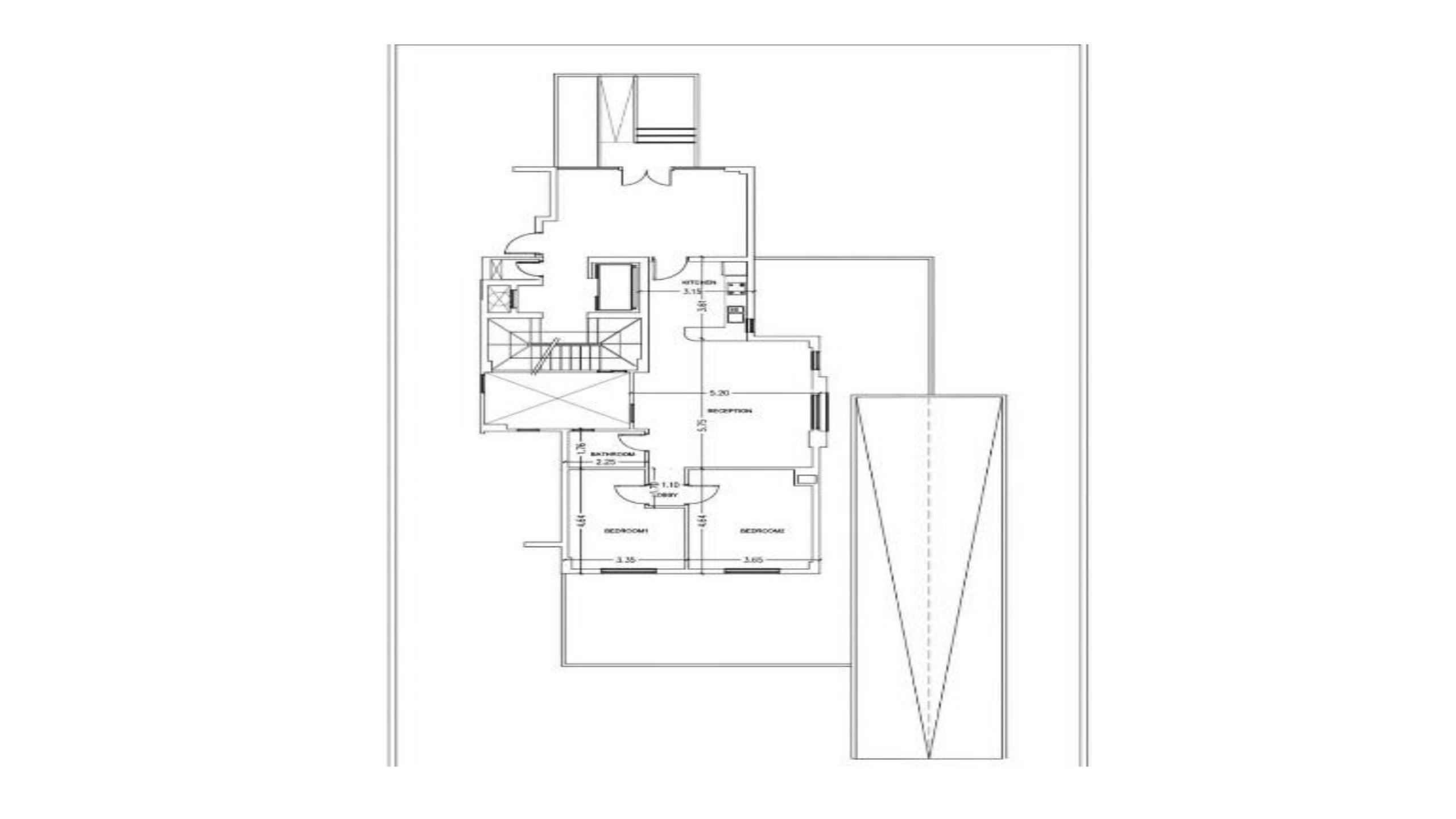 Floor plan for apartment at Sun Capital