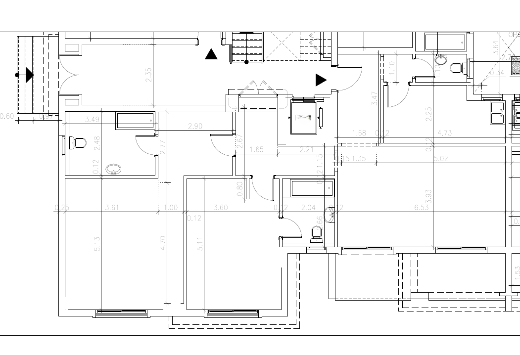 Floor plan for apartment at Sarai