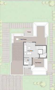 Floor plan for villa at Badya