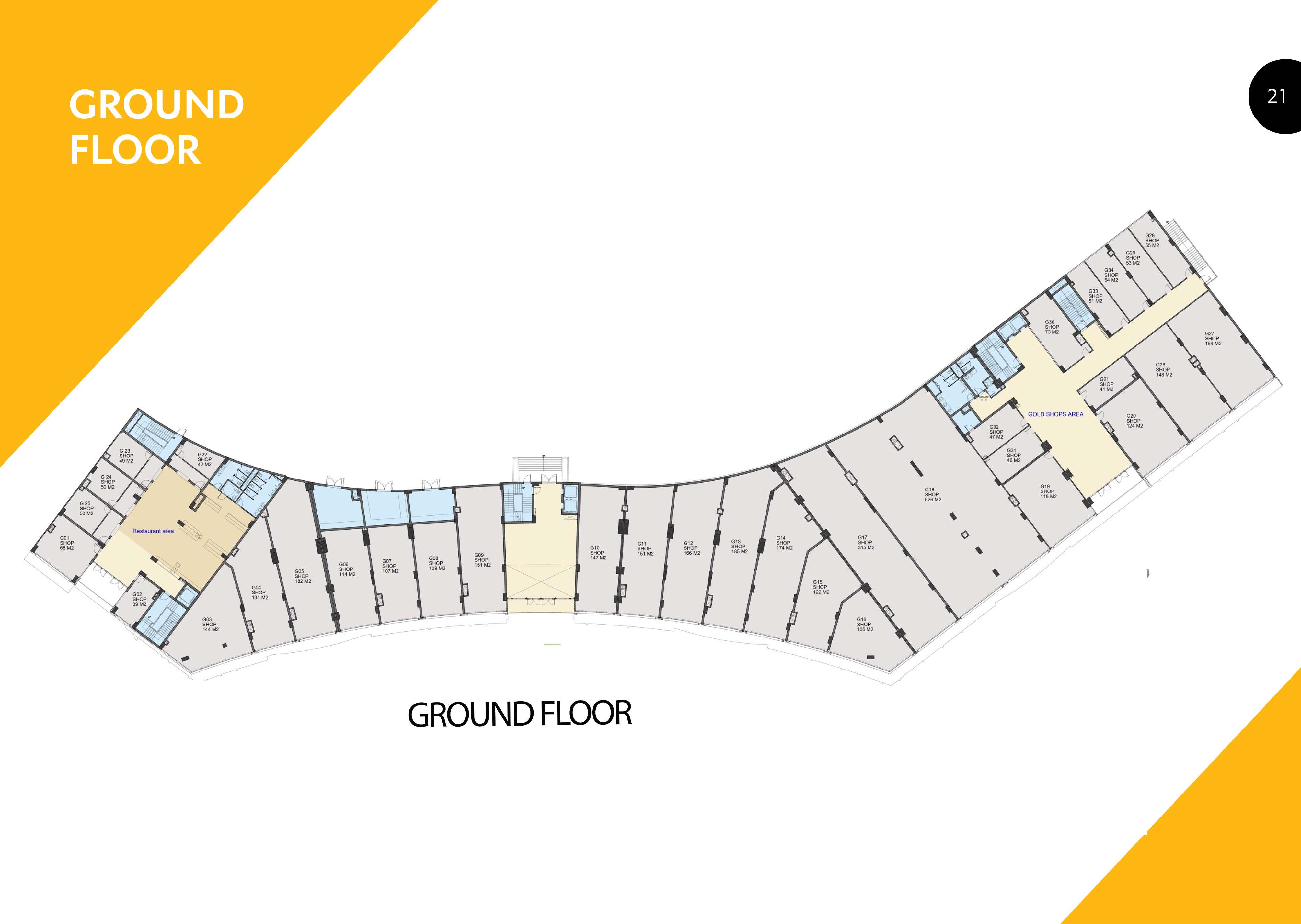Floor plan for  at OIA Compound
