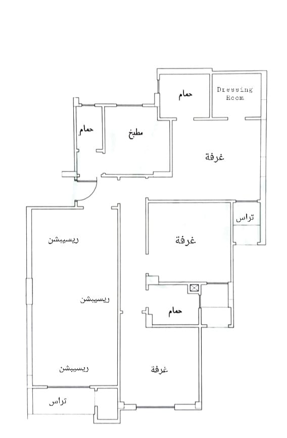 Floor plan for apartment at L’Avenir