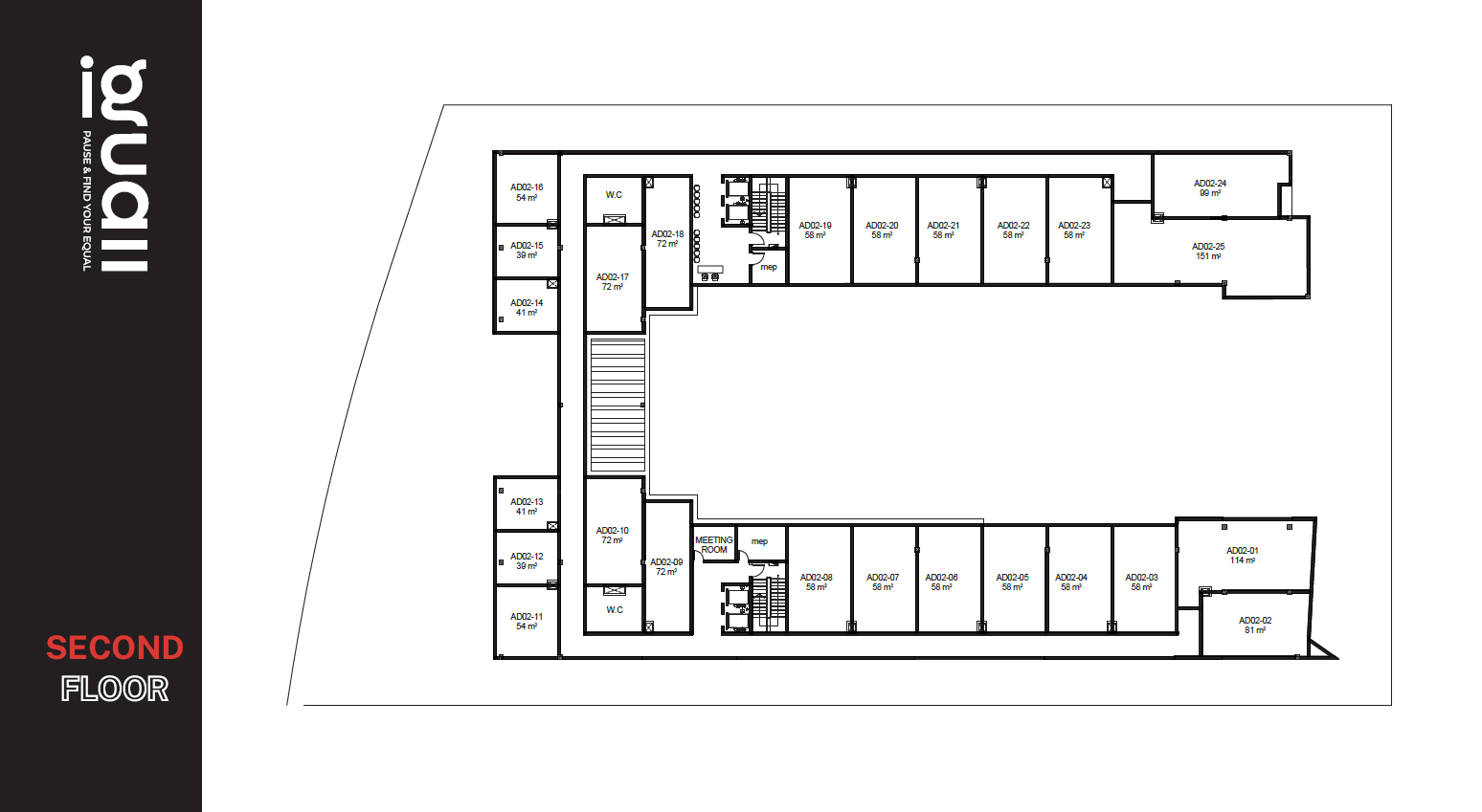 Floor plan for  at Iguall