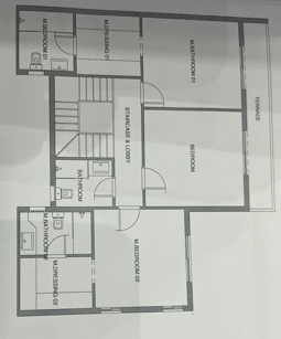 Floor plan for duplex at Aliva Mountain View Mostakbal City
