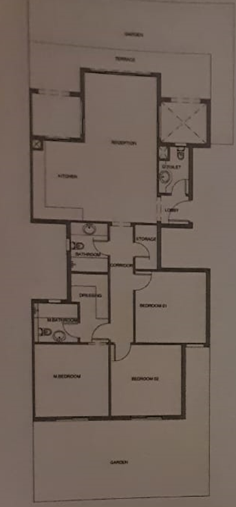 Floor plan for apartment at Mountain View iCity October