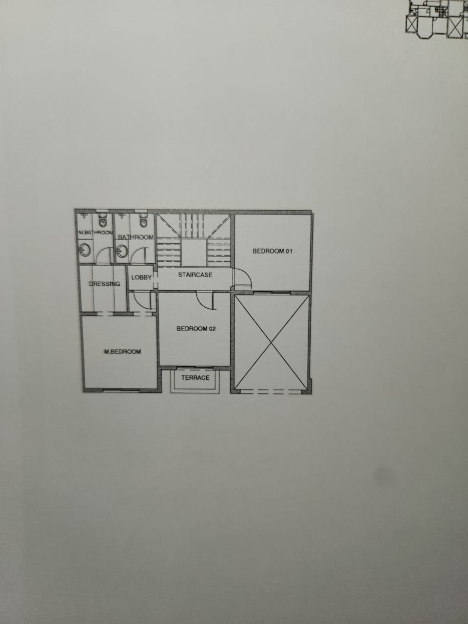 Floor plan for duplex at Mountain View ICity New Cairo