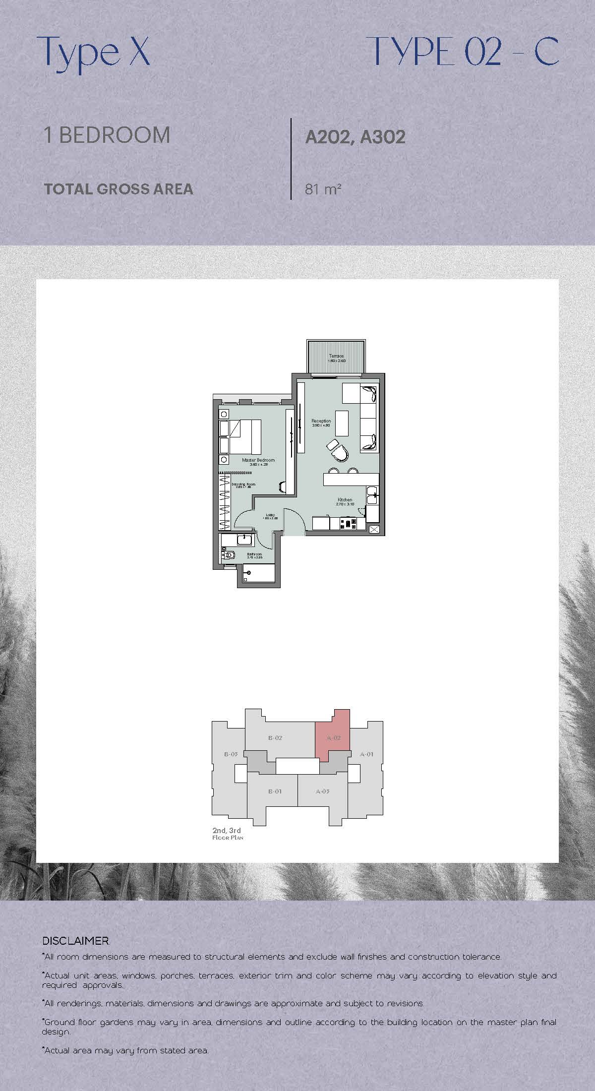 Floor plan for apartment at Ashgar City