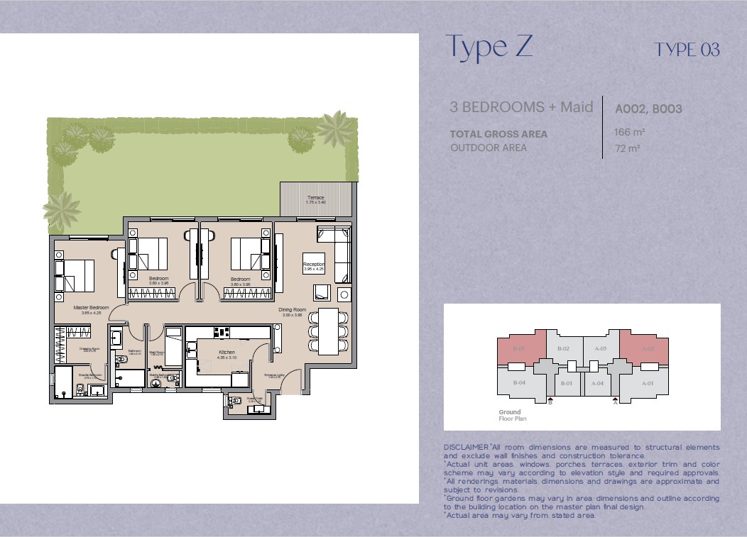 Floor plan for apartment at Ashgar City