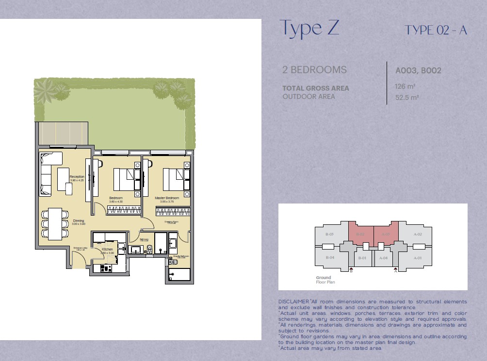 Floor plan for apartment at Ashgar City