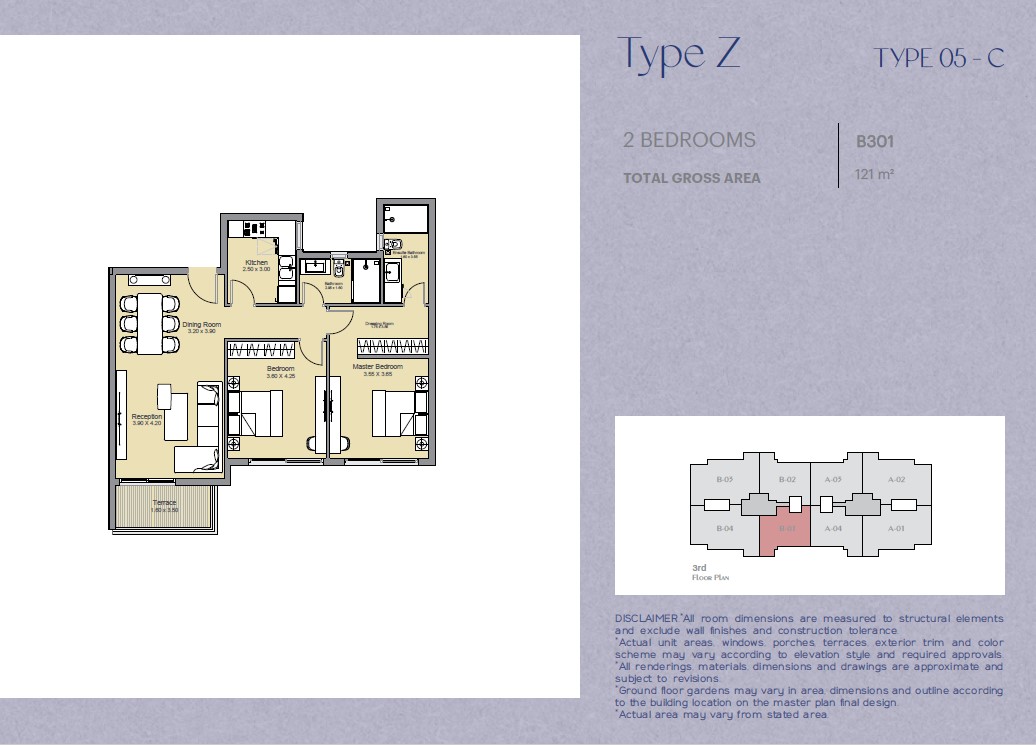 Floor plan for apartment at Ashgar City