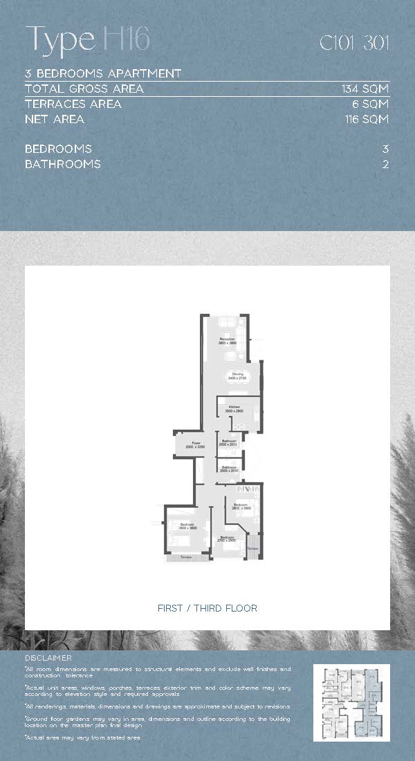 Floor plan for apartment at Ashgar City