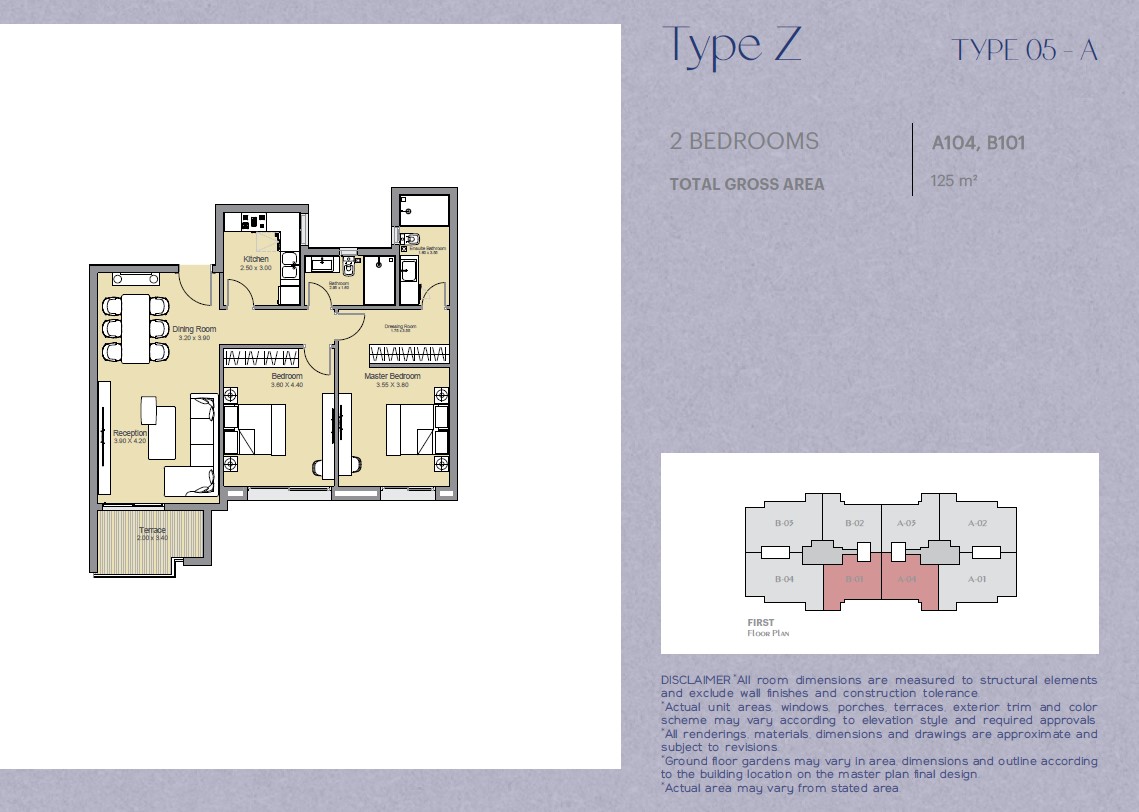 Floor plan for apartment at Ashgar City
