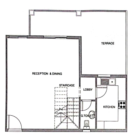 Floor plan for duplex at Aliva Mountain View Mostakbal City