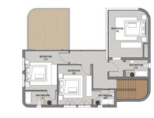 Floor plan for villa at Sky City