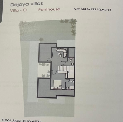 Floor plan for  at Dejoya Villas