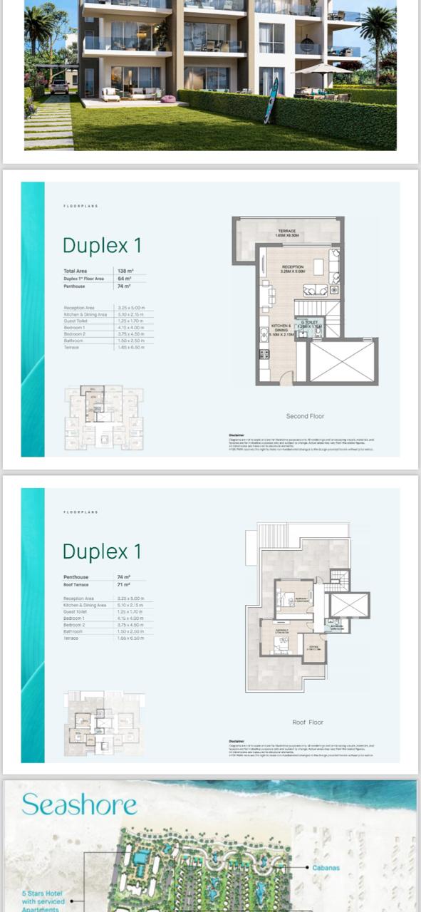 Floor plan for duplex at Hyde Park North - Seashore