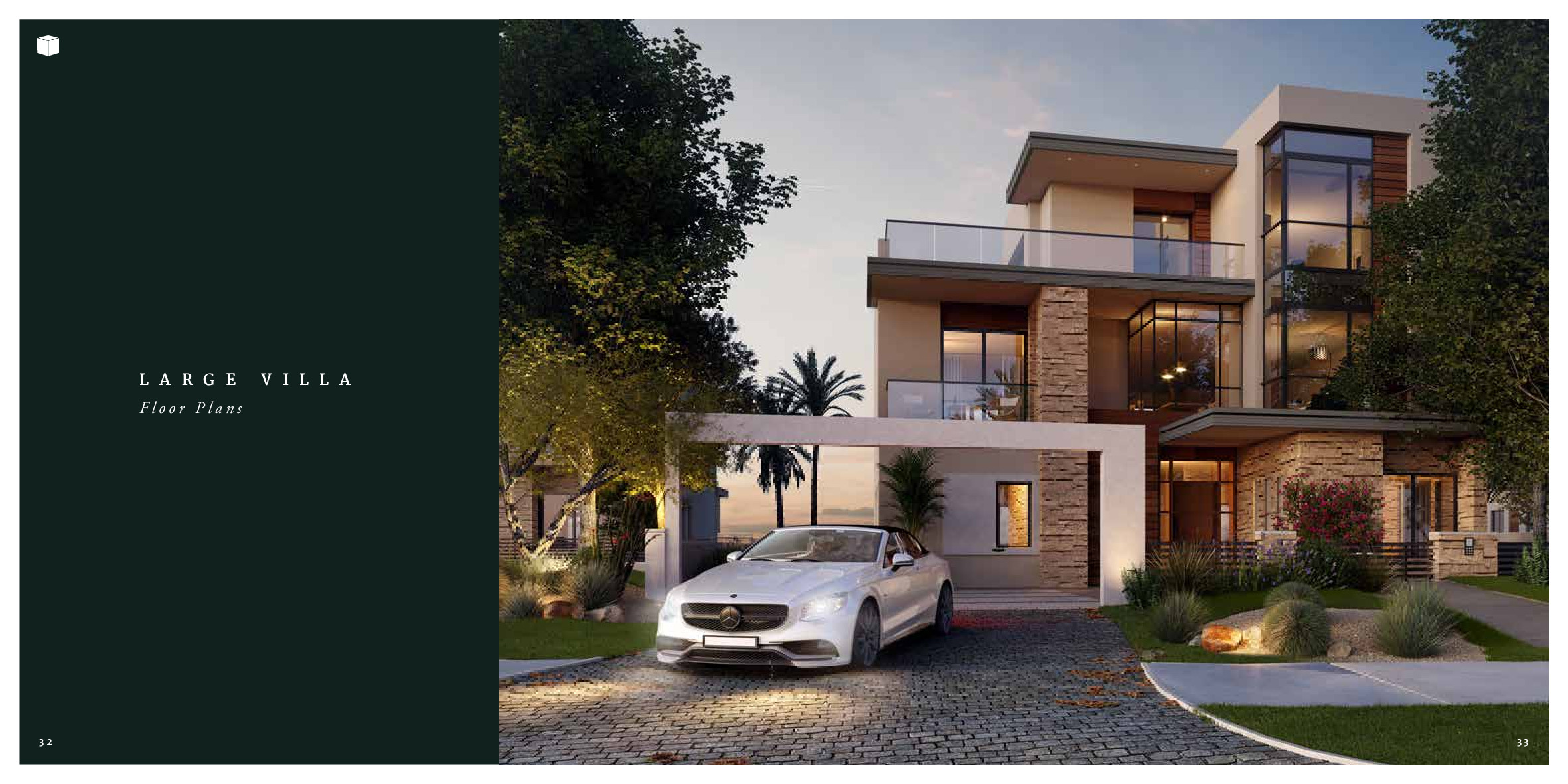 Floor plan for villa at The Estates