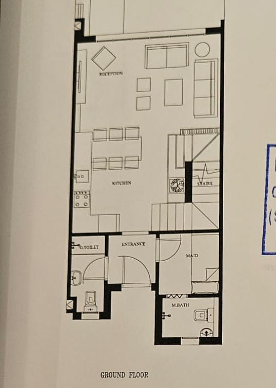 Floor plan for townhouse at LVLS Mountain View