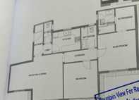 Floor plan for apartment at Aliva Mountain View Mostakbal City
