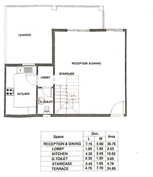 Floor plan for duplex at Aliva Mountain View Mostakbal City