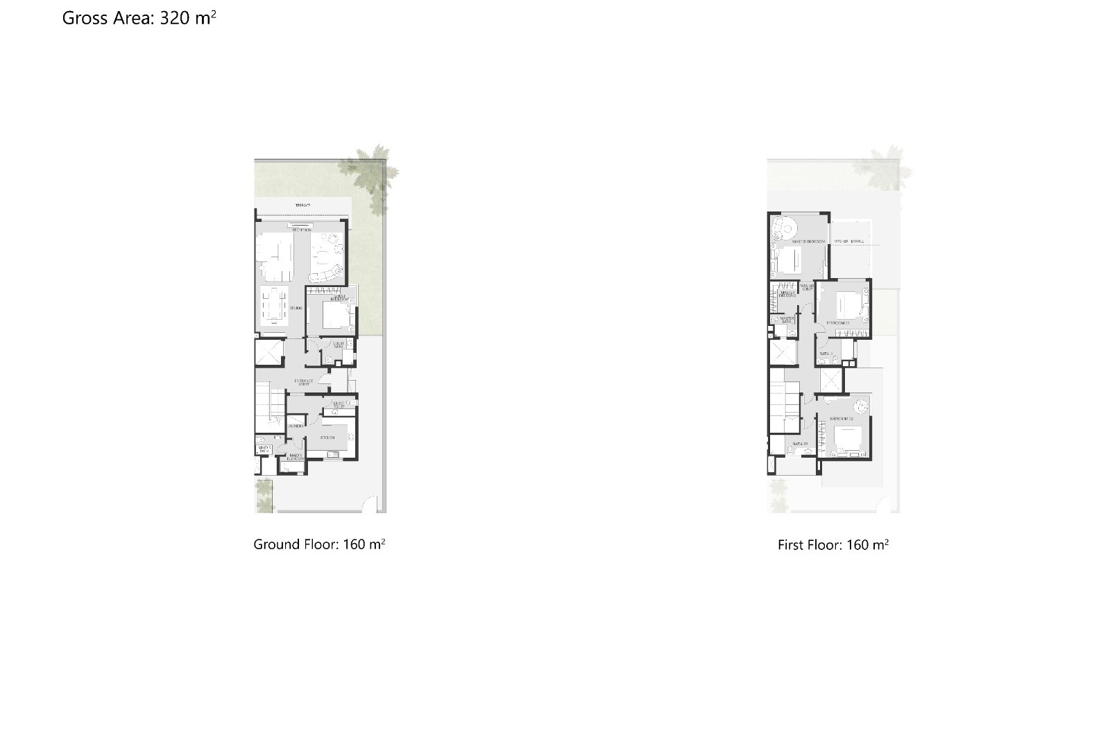 Floor plan for  at The Waterway North Coast