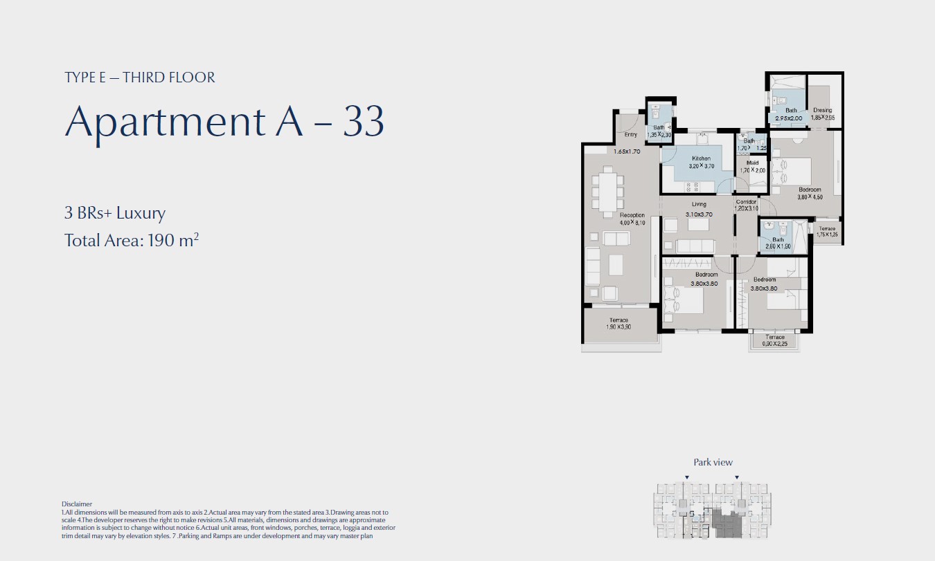 Floor plan for apartment at Bluetree