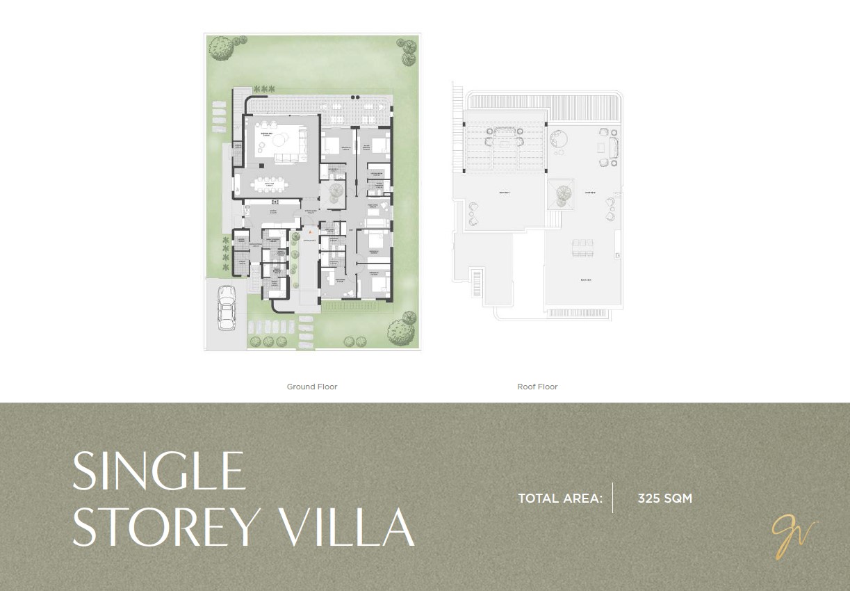 Floor plan for villa at O West Orascom